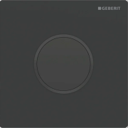 Система електронного керування змивом пісуара Geberit нержавіюча сталь чорний матовий/чорний 116.025.16.1