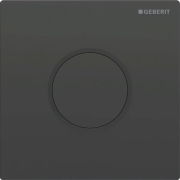 Система електронного керування змивом пісуара Geberit нержавіюча сталь чорний/чорний матовий 116.025.DW.1