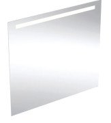 Зеркало для ванной Geberit Option Basic Square 100х90 подсветка сверху алюминий анодированный 502.814.00.1