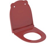Сиденье с крышкой для детского унитаза Geberit Bambini дюропласт карминово-красный 502.969.FY.1