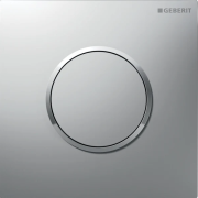 Система пневматичного керування змивом пісуару Geberit кнопка змиву 10 пластик матовий хром/глянсовий хром 116.015.JQ.1