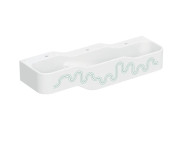 Дитяча раковина Geberit Bambini 140х39 см із трьома зонами Varicor білий альпійський декор зелений ліс/світло-зелений 502.976.79.1