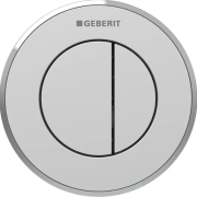 Зливний механізм дистанційного керування змиву Geberit пневматичний пластик матовий хром 116.056.JQ.1