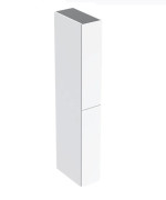 Пенал для ванной Geberit подвесной 24х48х180 см ДСП белый глянцевый 503.011.01.1