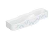 Дитяча раковина Geberit Bambini 140х39 см із трьома зонами Varicor білий альпійський декор синій океан/блакитний 502.975.SX.2