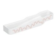 Дитяча раковина Geberit Bambini 180х39 см із чотирма зонами Varicor білий альпійський декор карміново-червоний/помаранчевий 502.977.FY.2