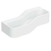 Детская раковина Geberit Bambini 90х39 см с двумя зонами Varicor белый альпийский 502.973.00.2