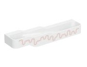 Дитяча раковина Geberit Bambini 180х39 см із чотирма зонами Varicor білий альпійський декор карміново-червоний/помаранчевий 502.978.FY.2