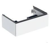 Тумба під раковину Geberit One 74x47 см ДСП білий 505.072.00.1