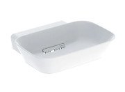 Раковина для ванної Geberit One 50х42,5 см сантехнічна порцеляна біла/накладка біла глянцева 505.052.00.1