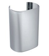 Декоративная панель для сифона для раковины Geberit One нержавеющая сталь матовая 505.058.21.1