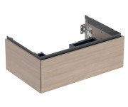 Тумба под раковину Geberit One 74x47 см ДСП дуб 505.072.00.5