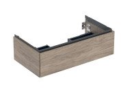 Тумба под раковину Geberit One 88,8x47 см ДСП орех темный 505.073.00.6