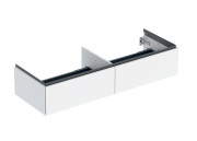 Тумба під раковину Geberit One 133,2x47 см ДСП білий матовий 505.076.00.2