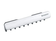 Крышка сливного отверстия для раковины Geberit One с гребенчатой вставкой матовый хром 505.082.GH.1