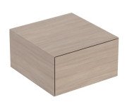 Шафка для ванної Geberit One підвісна 45х47 см ДСП дуб 505.078.00.5