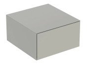 Шафка для ванної Geberit One підвісна 45х47 см ДСП сірувато-бежевий 505.078.00.7