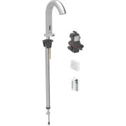 Змішувач для раковини Geberit Piave живлення від генератора для функціонального блока прихованого монтажу латунь нерж сталь матовий 116.186.SN.1