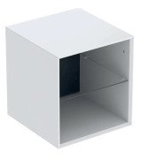 Стеллаж для ванной комнаты Geberit One 45х47 см ДСП белый глянцевый 505.079.00.1