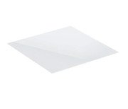 Столешница для шкафчика и бокового элемента Geberit One 45х46,5 см стекло белый 505.082.00.1