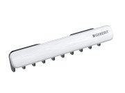 Кришка зливного отвору для раковини Geberit One з гребінчастою вставкою матовий хром 505.082.GH.1