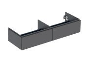 Тумба под раковину Geberit One 133,2x47 см ДСП лава 505.076.00.3