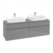 Тумба под раковину Villeroy & Boch Legato 160х55 см МДФ/ДСП глянцевый серый B76800FP