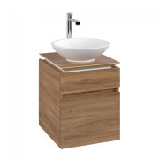 Тумба под раковину Villeroy & Boch Legato 45х55 см с подсветкой ДСП дуб канзас B566L0RH