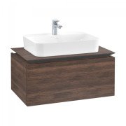 Тумба под раковину Villeroy & Boch Legato 80х38 см ДСП дуб аризона B75300VH