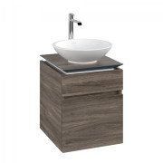 Тумба под раковину Villeroy & Boch Legato 45х55 см с подсветкой ДСП каменный дуб B566L0RK