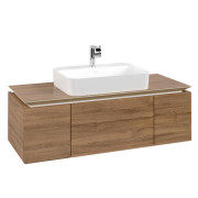 Тумба під раковину Villeroy & Boch Legato 120х38 см ДСП дуб канзас B75700RH