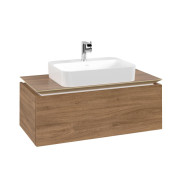 Тумба под раковину Villeroy & Boch Legato 100х38 см ДСП дуб канзас B75500RH