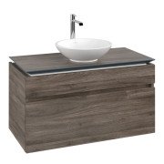 Тумба під раковину Villeroy & Boch Legato 100х55 см ДСП кам'яний дуб B75600RK