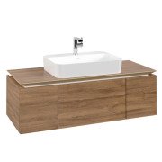 Тумба под раковину Villeroy & Boch Legato 120х38 см ДСП дуб канзас B75700RH