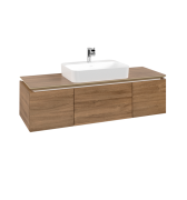 Тумба под раковину Villeroy & Boch Legato 140х38 см ДСП дуб канзас B75900RH