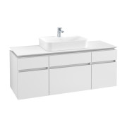 Тумба под раковину Villeroy & Boch Legato 140х55 см ДСП белый матовый B76000MS