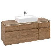 Тумба под раковину Villeroy & Boch Legato 140х55 см ДСП дуб канзас B76000RH