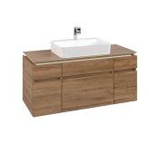 Тумба под раковину Villeroy & Boch Legato 120х55 см ДСП дуб канзас B75800RH