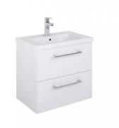 Тумба під раковину Roca Roma Compact 60х38,4 см ДСП білий глянець A857952806