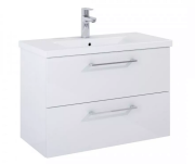 Тумба під раковину Roca Roma Compact 80х38,4 см ДСП білий глянець A857953806