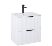 Тумба під раковину Roca Reef 60х45 см МДФ білий матовий A857954529