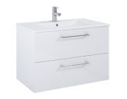 Тумба під раковину Roca Roma 80х45,6 см ДСП білий глянець A857950806