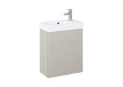 Тумба з раковиною Roca Mini-N 45х24,9 см ДСП димчастий матовий A852445539