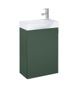 Тумба з раковиною Roca Ravell 45,2 х34, 1 см ДСП зелений матовий A852448534