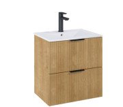 Тумба под раковину Roca Reef 60х45 см МДФ светлый дуб A857954464
