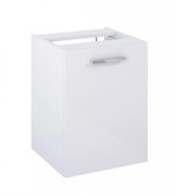 Шкафчик для ванной Roca Kwadro 40х38,4 см с корзиной ДСП белый глянцевый A857973806