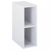 Стеллаж для ванной комнаты Roca Kwadro 20х38,6 см ДСП белый глянцевый A857975806