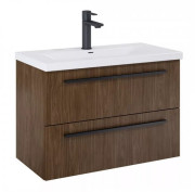 Тумба под раковину Roca Kwadro 80х38,4 см ДСП орех Lincoln A857970540