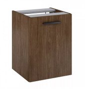 Шкафчик для ванной Roca Kwadro 40х38,4 см с корзиной ДСП орех Lincoln A857973540