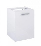 Шафка для ванної Roca Kwadro 40х38,4 см з кошиком ДСП білий глянсовий A857973806